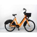 Orange color Share Electric Bike